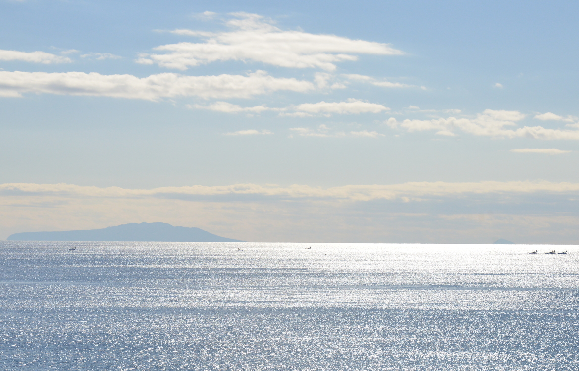 年末年始は海と空を眺めていた